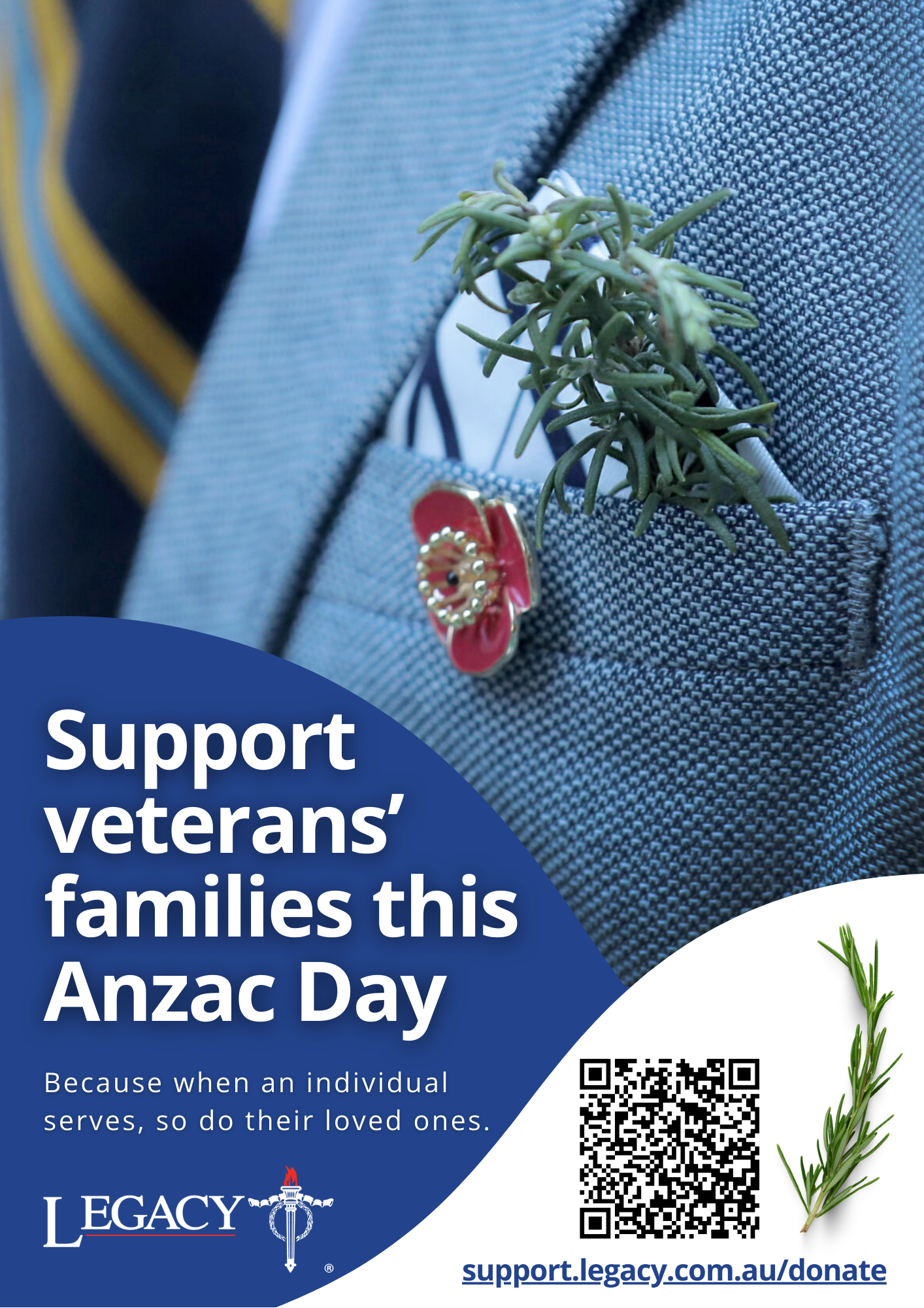 Legacy Anzac Day 2026 Fundraising Posters A3