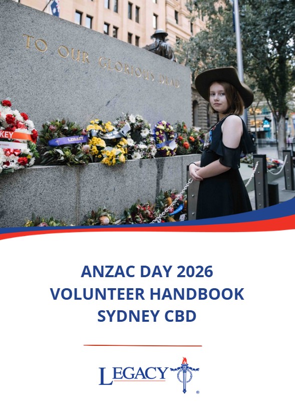 Martin Place Dawn Service & March - Volunteer Handbook